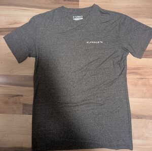 Alphalete Men's Charcoal Short Sleeve Tee